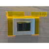 shelfy-g supporto smartphone telefoni plexiglas giallo portaoggetti