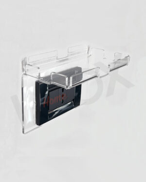 shelfy-t supporto smartphone telefoni plexiglas trasparente portaoggetti