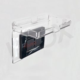 shelfy-t supporto smartphone telefoni plexiglas trasparente portaoggetti